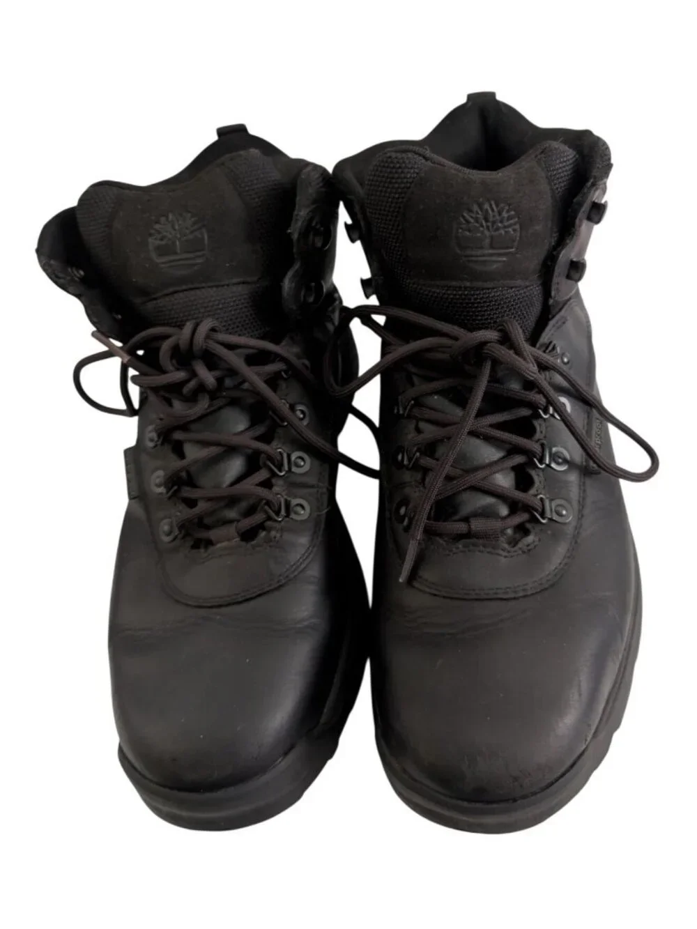 Timberland White Ledge Waterproof Hiking Boots Black Leather Mens 12W Gorpcore